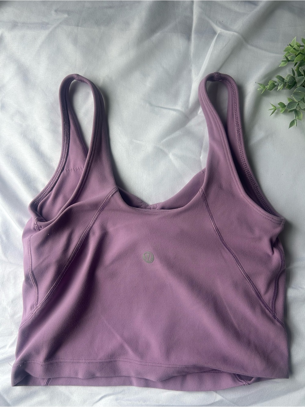 lululemon athletica Mauve/Purple Scoop Sports Bra Tank